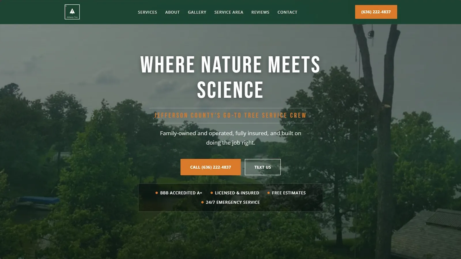 Alchemy Tree website screenshot